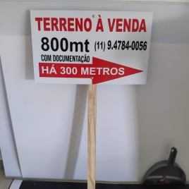 Placas Em PVC Garcia Impressos Jarinu Impressão Digital